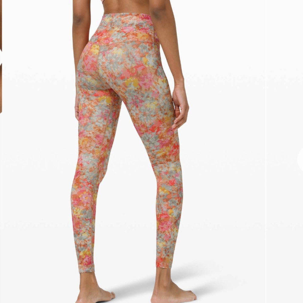 Lululemon Align Pant 28" Inflorescence Multi